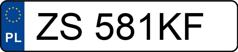 Numer rejestracyjny ZS 581KF posiada TOYOTA Yaris 1.5 MR`17 E6c Premium - ZS581KF Numer rejestracyjny ZS 581KF posiada TOYOTA Yaris 1.5 MR`17 E6c Premium - ZS581KF