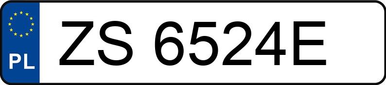 Numer rejestracyjny ZS 6524E posiada HONDA Jazz 1.2i MR`02 E3 S - ZS6524E Numer rejestracyjny ZS 6524E posiada HONDA Jazz 1.2i MR`02 E3 S - ZS6524E