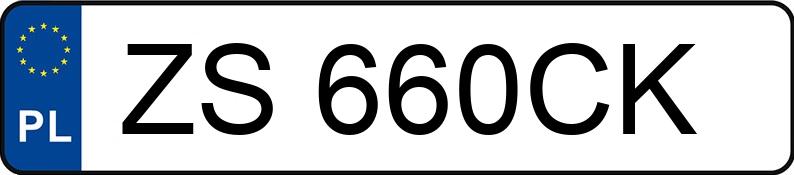 Numer rejestracyjny ZS 660CK posiada BMW Z4 SDRIVE 28I - ZS660CK