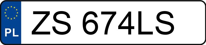 Numer rejestracyjny ZS 674LS posiada HONDA CIVIC 1.5I - ZS674LS