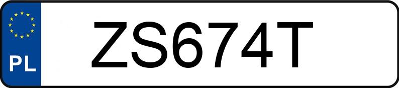Numer rejestracyjny ZS 674T posiada TRIUMPH Classic Bonneville T120 MR 21 - ZS674T Numer rejestracyjny ZS 674T posiada TRIUMPH Classic Bonneville T120 MR 21 - ZS674T