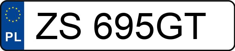 Numer rejestracyjny ZS 695GT posiada SKODA CITIGO - ZS695GT