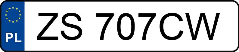Numer rejestracyjny ZS 707CW posiada RENAULT THALIA - ZS707CW Numer rejestracyjny ZS 707CW posiada RENAULT THALIA - ZS707CW