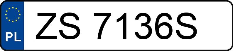 Numer rejestracyjny ZS 7136S posiada FORD MONDEO - ZS7136S Numer rejestracyjny ZS 7136S posiada FORD MONDEO - ZS7136S