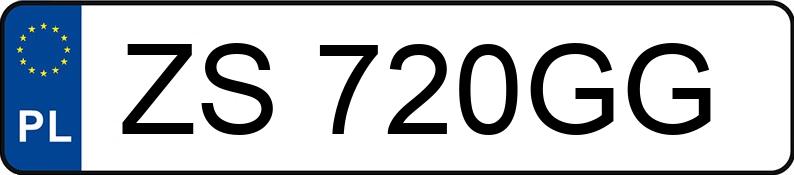 Numer rejestracyjny ZS 720GG posiada SEAT LEON - ZS720GG Numer rejestracyjny ZS 720GG posiada SEAT LEON - ZS720GG