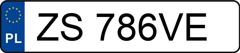 Numer rejestracyjny ZS 786VE posiada FORD MONDEO - ZS786VE Numer rejestracyjny ZS 786VE posiada FORD MONDEO - ZS786VE