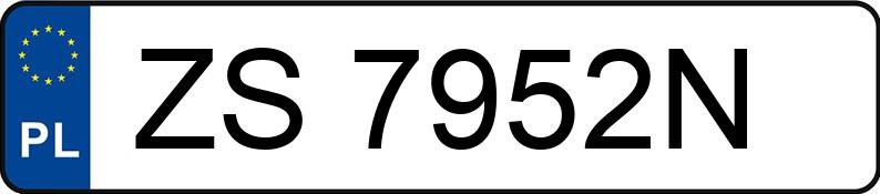 Numer rejestracyjny ZS 7952N posiada RENAULT MEGANE - ZS7952N Numer rejestracyjny ZS 7952N posiada RENAULT MEGANE - ZS7952N