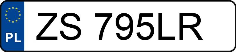 Numer rejestracyjny ZS 795LR posiada VOLKSWAGEN Passat B8 1.6 TDI-CR MR`15 E6 Comfortline - ZS795LR