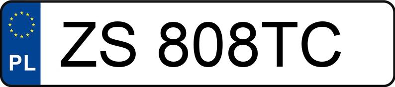Numer rejestracyjny ZS 808TC posiada AUDI A6 AVANT - ZS808TC Numer rejestracyjny ZS 808TC posiada AUDI A6 AVANT - ZS808TC