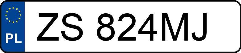 Numer rejestracyjny ZS 824MJ posiada MINI ONE - ZS824MJ Numer rejestracyjny ZS 824MJ posiada MINI ONE - ZS824MJ