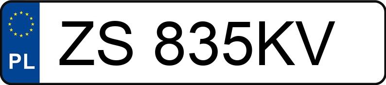 Numer rejestracyjny ZS 835KV posiada LAMAR SPRINTER/LAMAR - ZS835KV