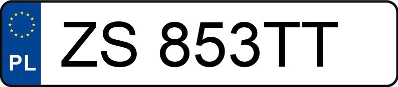 Numer rejestracyjny ZS 853TT posiada MERCEDES-BENZ CLS - ZS853TT Numer rejestracyjny ZS 853TT posiada MERCEDES-BENZ CLS - ZS853TT