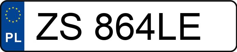 Numer rejestracyjny ZS 864LE posiada TOYOTA TOYOTA COROLLA - ZS864LE Numer rejestracyjny ZS 864LE posiada TOYOTA TOYOTA COROLLA - ZS864LE