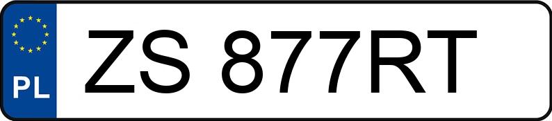 Numer rejestracyjny ZS 877RT posiada AUDI A6 40 TDi MR`23 E6d C8 S line S tronic - ZS877RT Numer rejestracyjny ZS 877RT posiada AUDI A6 40 TDi MR`23 E6d C8 S line S tronic - ZS877RT