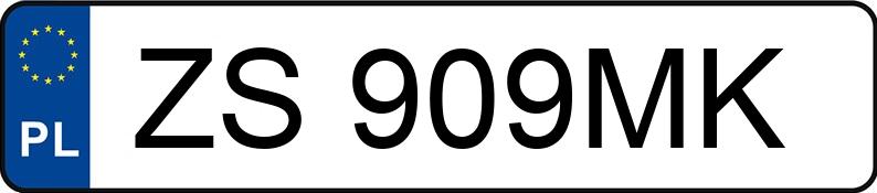 Numer rejestracyjny ZS 909MK posiada HYUNDAI SANTA FE - ZS909MK Numer rejestracyjny ZS 909MK posiada HYUNDAI SANTA FE - ZS909MK