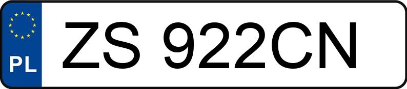 Numer rejestracyjny ZS 922CN posiada TOYOTA YARIS - ZS922CN Numer rejestracyjny ZS 922CN posiada TOYOTA YARIS - ZS922CN