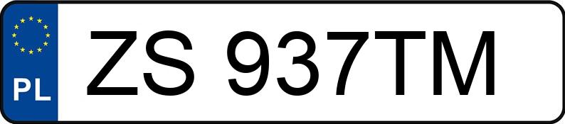 Numer rejestracyjny ZS 937TM posiada DAEWOO LANOS - ZS937TM Numer rejestracyjny ZS 937TM posiada DAEWOO LANOS - ZS937TM