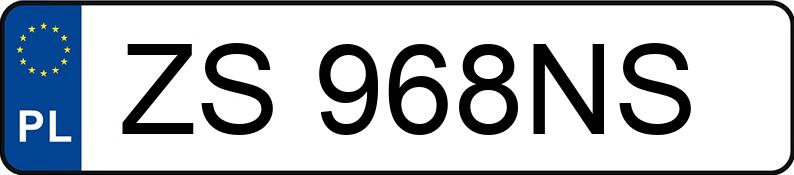 Numer rejestracyjny ZS 968NS posiada HONDA ACCORD TOURER - ZS968NS Numer rejestracyjny ZS 968NS posiada HONDA ACCORD TOURER - ZS968NS