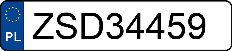 Numer rejestracyjny ZSD 34459 posiada VOLKSWAGEN PASSAT - ZSD34459 Numer rejestracyjny ZSD 34459 posiada VOLKSWAGEN PASSAT - ZSD34459