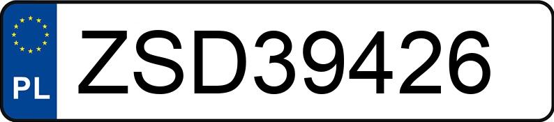 Numer rejestracyjny ZSD 39426 posiada VOLKSWAGEN GOLF - ZSD39426 Numer rejestracyjny ZSD 39426 posiada VOLKSWAGEN GOLF - ZSD39426
