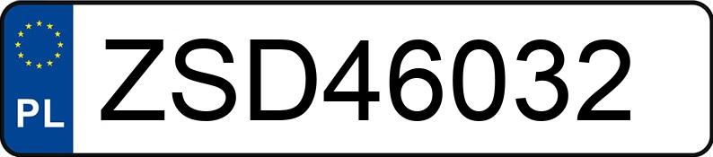 Numer rejestracyjny ZSD 46032 posiada BMW 750 - ZSD46032