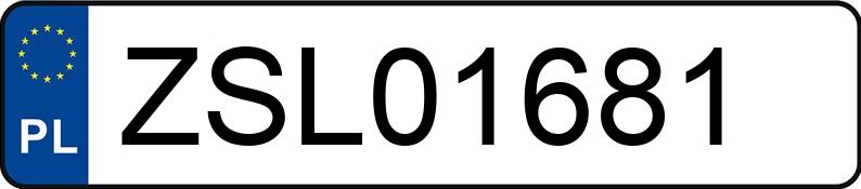 Numer rejestracyjny ZSL 01681 posiada OPEL Astra 1.4i Kat. GL - ZSL01681