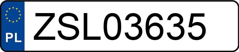 Numer rejestracyjny ZSL 03635 posiada VOLKSWAGEN Passat GP 1.9 TDI MR`00 E3 Basis - ZSL03635 Numer rejestracyjny ZSL 03635 posiada VOLKSWAGEN Passat GP 1.9 TDI MR`00 E3 Basis - ZSL03635