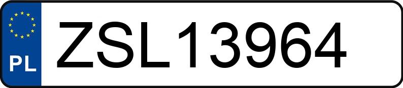 Numer rejestracyjny ZSL 13964 posiada FORD Mondeo 1.8 TD MR`96 Ghia - ZSL13964