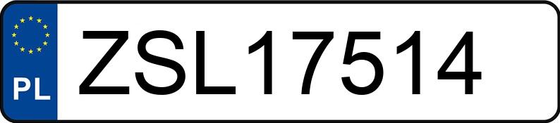 Numer rejestracyjny ZSL 17514 posiada NISSAN PATROL - ZSL17514