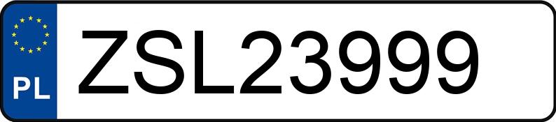 Numer rejestracyjny ZSL 23999 posiada PEUGEOT 307 - ZSL23999