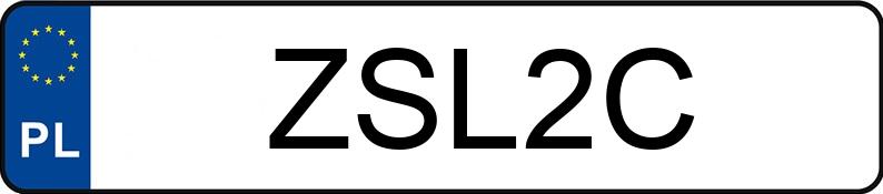 Numer rejestracyjny ZSL 2C posiada MAN  - ZSL2C