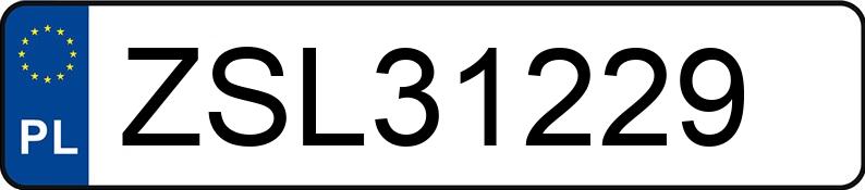 Numer rejestracyjny ZSL 31229 posiada DAF FT XF105 XF05E - ZSL31229