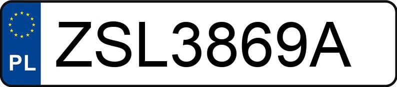 Numer rejestracyjny ZSL 3869A posiada IFA HW 60.11 - ZSL3869A