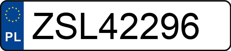 Numer rejestracyjny ZSL 42296 posiada SKODA OCTAVIA - ZSL42296 Numer rejestracyjny ZSL 42296 posiada SKODA OCTAVIA - ZSL42296