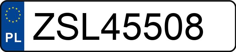 Numer rejestracyjny ZSL 45508 posiada FORD FOCUS - ZSL45508