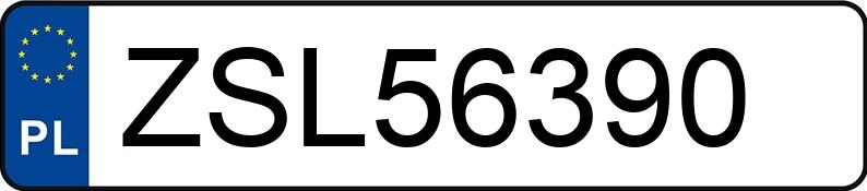 Numer rejestracyjny ZSL 56390 posiada AUDI A4 1.9 TDi Kat. MR`00 E3 8E A4 1.9 TDi Kat. MR`00 E3 8E - ZSL56390