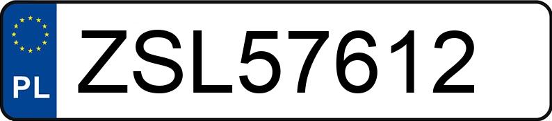 Numer rejestracyjny ZSL 57612 posiada VOLKSWAGEN PHAETON - ZSL57612