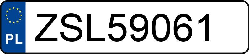 Numer rejestracyjny ZSL 59061 posiada JEEP GRAND CHEROKEE - ZSL59061