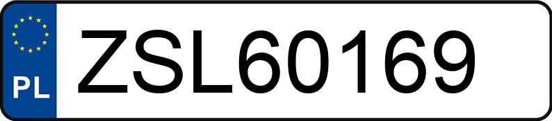 Numer rejestracyjny ZSL 60169 posiada FORD Kuga 2.0 CRD MR`08 E5 Titanium 4WD - ZSL60169