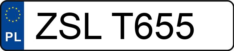 Numer rejestracyjny ZSL T655 posiada SAME SILVER 3 100 14S - ZSLT655