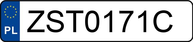 Die Registrierungsnummer ZST 0171C hat SKODA Octavia II 2.0 TDI MR`09 E4 Laurin & Klement DSG - ZST0171C