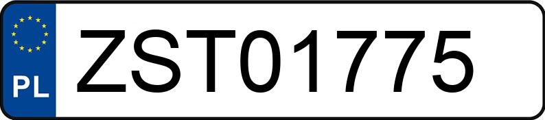 Numer rejestracyjny ZST 01775 posiada DODGE RAM 1500 SRT 10 - ZST01775 Numer rejestracyjny ZST 01775 posiada DODGE RAM 1500 SRT 10 - ZST01775