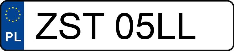 Numer rejestracyjny ZST 05LL posiada SKODA Fabia 1.9 TDI MR`99 Comfort - ZST05LL