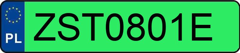 Numer rejestracyjny ZST 0801E posiada VOLVO - ZST0801E Numer rejestracyjny ZST 0801E posiada VOLVO - ZST0801E