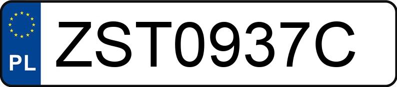 Numer rejestracyjny ZST 0937C posiada PEUGEOT 208 - ZST0937C