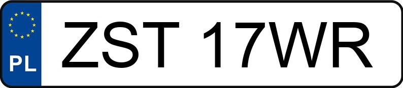 Numer rejestracyjny ZST 17WR posiada FIAT PANDA VAN - ZST17WR Numer rejestracyjny ZST 17WR posiada FIAT PANDA VAN - ZST17WR