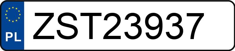 Numer rejestracyjny ZST 23937 posiada CITROEN C3 1.4 HDI MR`06 E4 Confort - ZST23937 Numer rejestracyjny ZST 23937 posiada CITROEN C3 1.4 HDI MR`06 E4 Confort - ZST23937