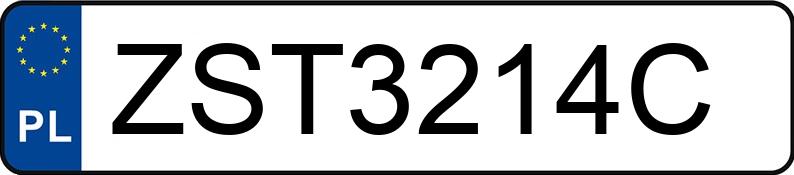 Numer rejestracyjny ZST 3214C posiada AUDI A7 Sportback Quattro 50 TDi MR`18 E6 4G Tiptronic - ZST3214C