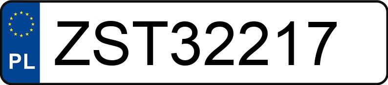 Numer rejestracyjny ZST 32217 posiada PEUGEOT 307 - ZST32217