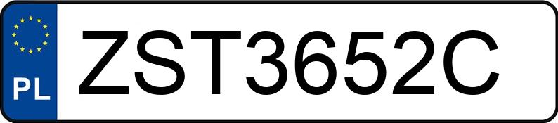 Le numéro d’enregistrement ZST 3652C a FIAT Ducato 14 1.9 TD 2.8t Ducato 14 1.9 TD 2.8t - ZST3652C Le numéro d’enregistrement ZST 3652C a FIAT Ducato 14 1.9 TD 2.8t Ducato 14 1.9 TD 2.8t - ZST3652C